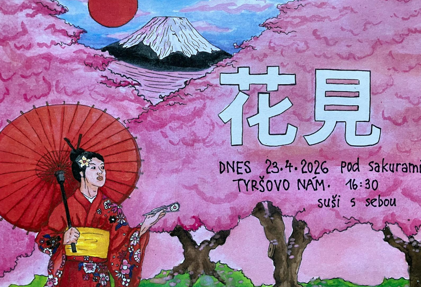 Hanami - svátek rozkvetlých sakur